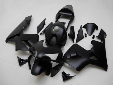 Honda CBR600RR Motorrad Verkleidung 2003-2004 - Matt Schwarz