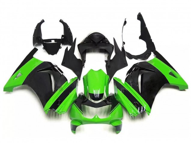 Kawasaki EX250 Motorrad Verkleidung 2008-2012 - Grun Schwarz
