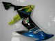 Yamaha YZF R1 Motorrad Verkleidung 2004-2006 - Blau Gelb Hai