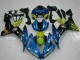 Yamaha YZF R1 Motorrad Verkleidung 2004-2006 - Blau Gelb Hai