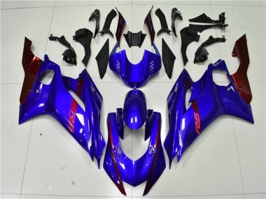 Yamaha YZF R6 Motorrad Verkleidung 2017-2025 - Blau Rot