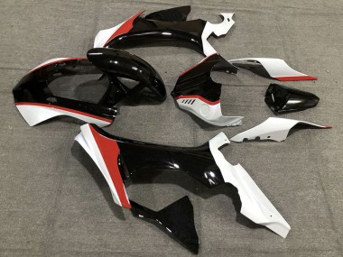 Yamaha R1 Motorrad Verkleidung 2015-2019 - Glanzendes Schwarz Weiss Rot