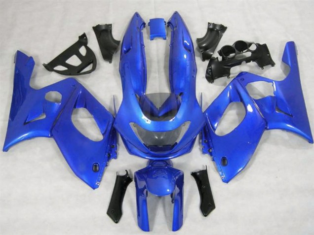 Yamaha YZF600R Thundercat Motorrad Verkleidung 1996-2007 - Glanzendes Blau Vibrant