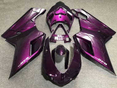 Ducati 848 Motorrad Verkleidung 2007-2014 - Lila