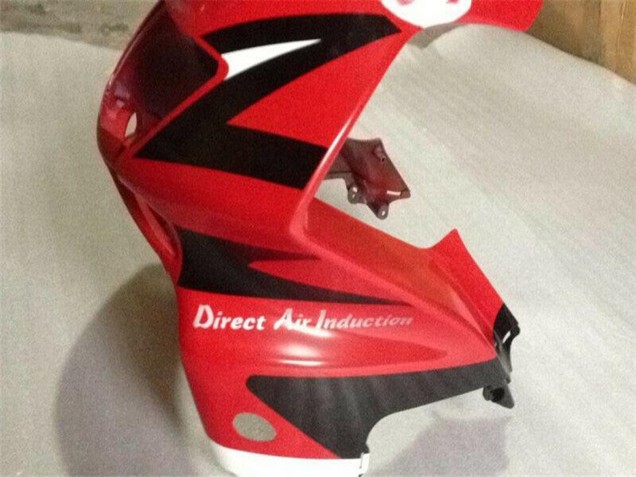 Honda CBR600 F3 Motorrad Verkleidung 1995-1996 - Weiss Rot Glanzendes Schwarz