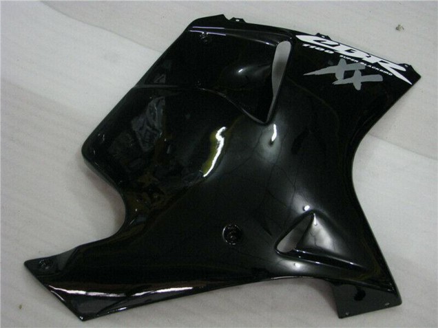 Honda CBR1100XX Blackbird Motorrad Verkleidung Kit 1996-2007 - Glanzendes Schwarz