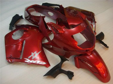 Honda CBR1100XX Blackbird Motorrad Verkleidung 1996-2007 - Rot
