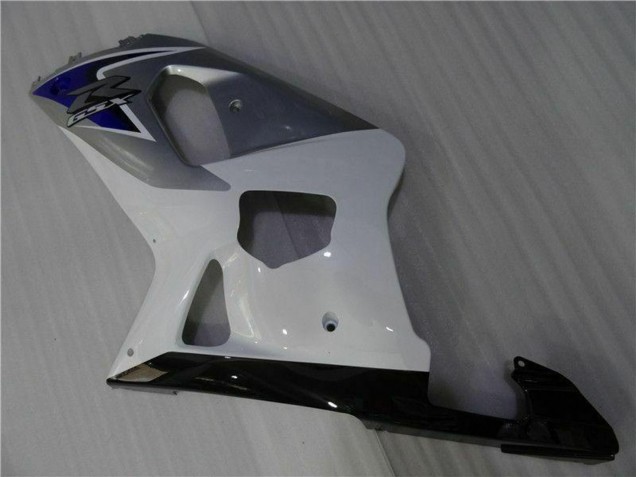 Suzuki GSXR 600/750 Motorrad Verkleidung 2001-2003 - Weiss Silber Blau Schwarz
