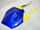 Suzuki GSXR 600/750 Motorrad Verkleidung 2008-2010 - Blau Gelb Hai