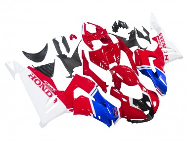 Honda CBR1000RR-R Motorrad Verkleidungen Kit 2020-2023 - Weiss Rot Blau HRC