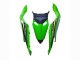 Kawasaki ZX25R ZX-25R Motorrad Verkleidung 2019-2025 - Grun Schwarz Rot Bienenwabe