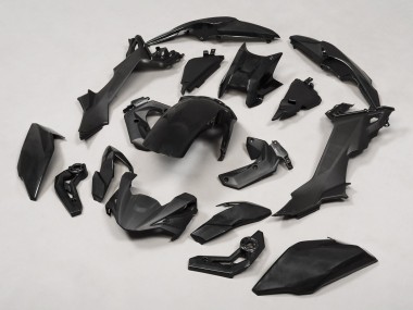 Kawasaki Ninja Z650 Motorrad Verkleidung 2017-2019 - Matt Schwarz