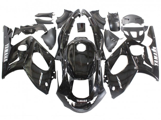 Yamaha YZF600R Thundercat Motorrad Verkleidung 1996-2007 - Glanzendes Schwarz