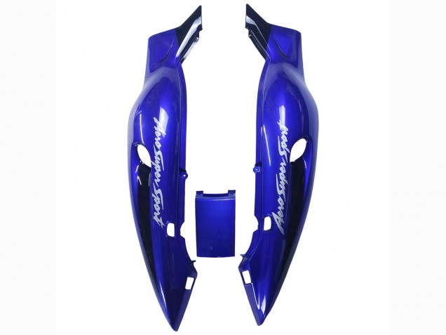 Yamaha YZF600R Thundercat Motorrad Verkleidung 1996-2007 - Blau Glanzendes Schwarz