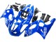 Yamaha YZF600R Thundercat Motorrad Verkleidung 1996-2007 - Blau Weiss Silber
