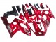 Yamaha YZF600R Thundercat Motorrad Verkleidung 1996-2007 - Rot Weiss Thunderace