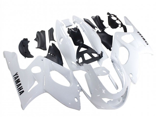 Yamaha YZF600R Thundercat Motorrad Verkleidung 1996-2007 - Weiss