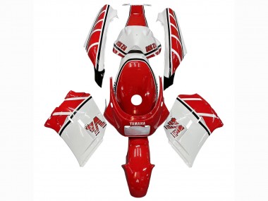Yamaha RZV500 / RD500 Motorrad Verkleidung 1985-1987 - Weiss Rot Schwarz