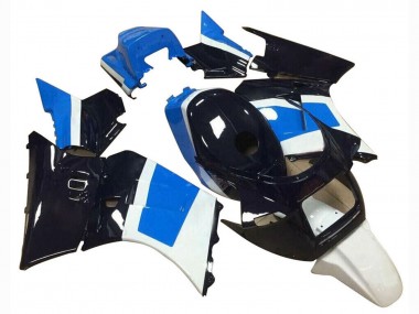 Suzuki RG400 RG500 RG400/500 Motorrad Verkleidung 1984-1987 - Blau Weiss Schwarz