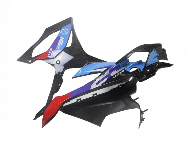 BMW S1000RR Motorrad Verkleidung 2023-2024 - Schwarz Blau Rot