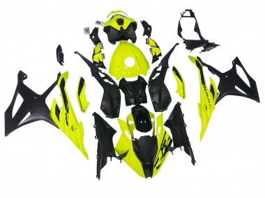 BMW S1000RR Motorrad Verkleidung 2023-2024 - Gelb Schwarz