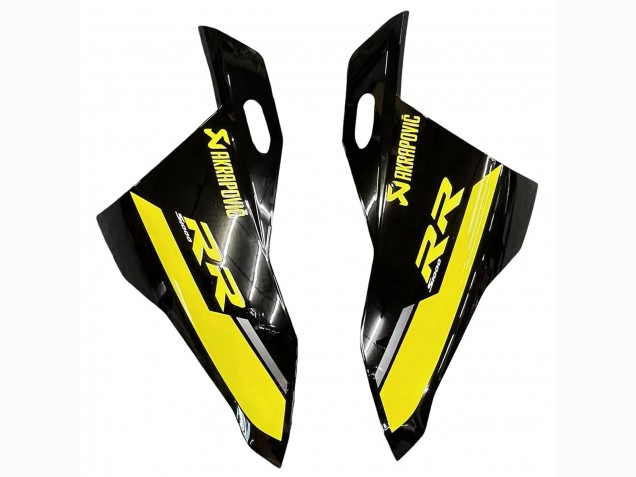 BMW S1000RR Motorrad Verkleidung 2019-2022 - Glanzendes Schwarz Gelb