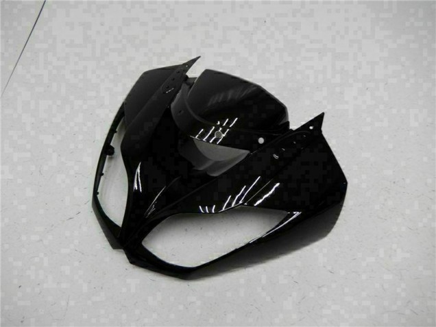Kawasaki ZX6R Motorrad Verkleidung 2009-2012 - Glanzendes Schwarz Gold Ninja