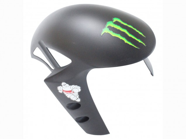 Yamaha YZF 1000 R1 Motorrad Verkleidung 2015-2019 - Blau Matt Schwarz Grun Monster ENEOS