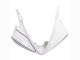 Yamaha YZF R6 Motorrad Verkleidung 2003-2004 - Weiss Glanzendes Schwarz