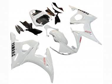 Yamaha YZF R6 Motorrad Verkleidung 2003-2004 - Weiss