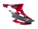 Yamaha YZF 600 R6 Motorrad Verkleidung 2006-2007 - Rot Matt Schwarz