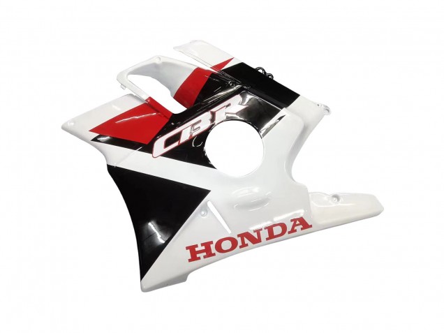 Honda CBR600 F2 Motorrad Verkleidung 1991-1994 - Weiss Rot Glanzendes Schwarz