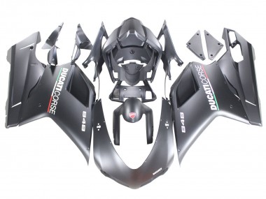 Ducati 848 Motorrad Verkleidung 2007-2014 - Matt Grau