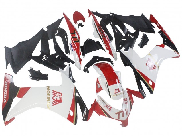 Honda CBR500R Motorrad Verkleidung 2013-2015 - Weiss Rot Grun Glanzendes Schwarz Morinage 777