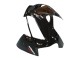 Honda CBR600RR Motorrad Verkleidung 2005-2006 - Glanzendes Schwarz