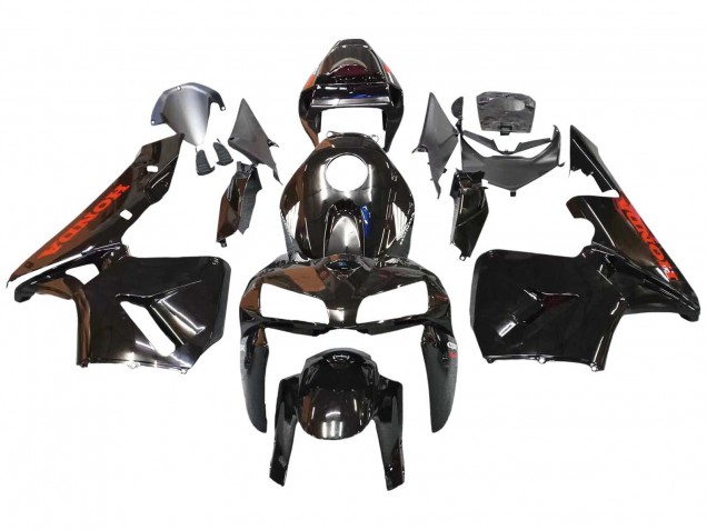 Honda CBR600RR Motorrad Verkleidung 2005-2006 - Glanzendes Schwarz