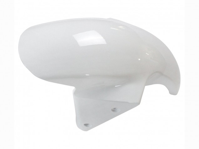 Kawasaki ZX6R Motorrad Verkleidung 2003-2004 - Weiss Schwarz Aufkleber