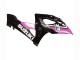 Suzuki GSXR 1000 Motorrad Verkleidung 2005-2006 - Glanzendes Schwarz Rosa
