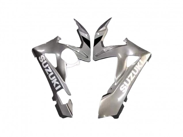 Suzuki GSXR 1000 Motorrad Verkleidung 2005-2006 - Glanzendes Schwarz Grau