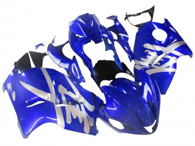 Suzuki GSXR 1300 Hayabusa Motorrad Verkleidung 1996-2007 - Glanzendes Blau
