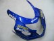 Suzuki GSXR 600 / GSXR 750 Motorrad Verkleidung 2004-2005 - Blau Weiss Gelb Grun Telefonica Motul MoviStar