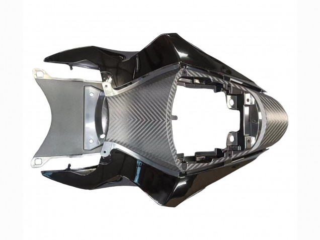 Suzuki GSXR 600 / GSXR 750 Motorrad Verkleidung 2011-2024 - Glanzendes Schwarz Hellblau
