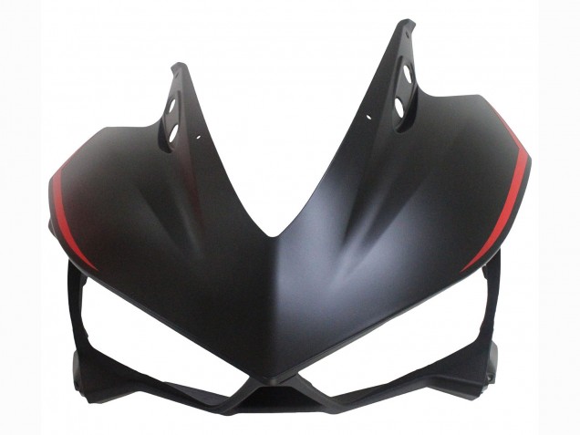 Yamaha YZF R3/R25 Motorrad Verkleidung 2015-2018 - Glanzendes Schwarz Matt Schwarz Rot