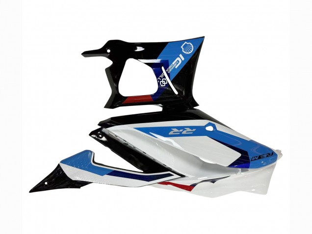 Yamaha YZF R3/R25 Motorrad Verkleidung 2019-2021 - Weiss Blau Rot Glanzendes Schwarz