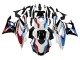 Yamaha YZF R3/R25 Motorrad Verkleidung 2022-2024 - Weiss Blau Rot Schwarz