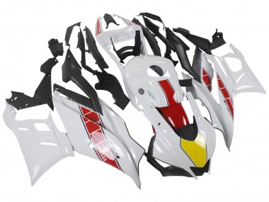 Yamaha YZF R3/R25 Motorrad Verkleidung 2022-2024 - Weiss Rot Gelb Schwarz