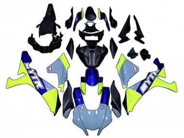 Yamaha YZF 1000 R1 Motorrad Verkleidung 2020-2025 - Blau Grun Schwarz