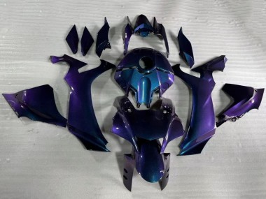 Yamaha YZF 1000 R1 Motorrad Verkleidung 2020-2025 - Gradient Blau Lila