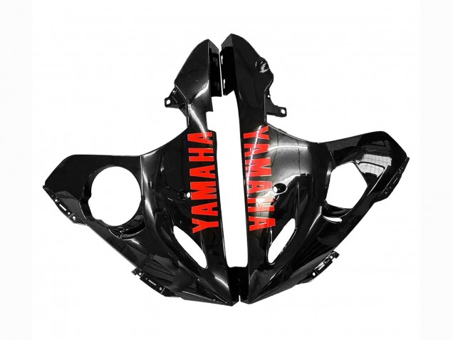 Yamaha YZF R6 Motorrad Verkleidung 2003-2004 - Glanzendes Schwarz Rot