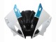 Yamaha YZF 600 R6 Motorrad Verkleidung 2006-2007 - Weiss Blau Schwarz Semakin Didepan ENEOS